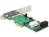 Carte PCI Express > Hybride 3 x internes SATA 6 Gb/s + 1 x interne mSATA