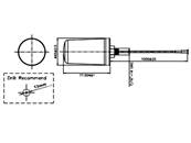 Antenne GSM / UMTS SMA mâle 0,7 - 1,6 dBi omnidirectionnelle fixe extérieure blanche