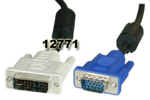 Câble DVI / HD15M 3 mètres (Digital Vidéo Interface)