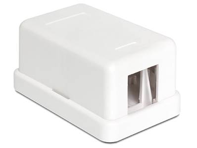 Boitier Keystone 1 ports de surface