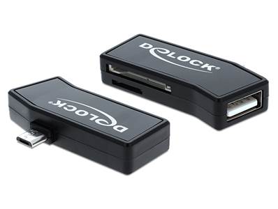 Lecteur de carte Micro USB OTG + 1 x Port USB