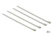 Attache-câbles acier inoxydable L 150 x l 4,6 mm 20 pièces