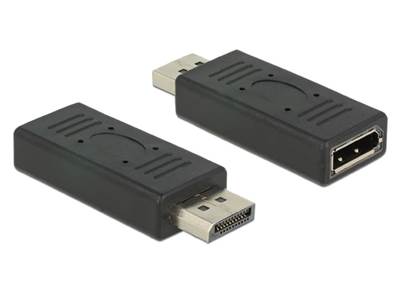 Adaptateur Displayport 1.2 mâle > protection de port Displayport femelle