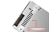 Convertisseur en métal pour SSD / HDD SATA 2,5" à  3,5"