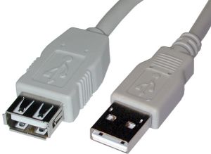 Prolongateur USB M/F A/A 1,80 mètre 