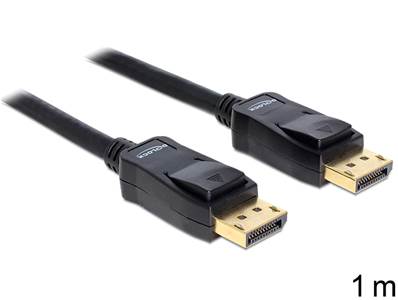 Câble Displayport 1.2 mâle > Displayport mâle 4K 1 m