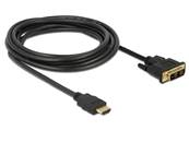 Câble DVI 18+2 mâle > HDMI-A mâle 3 m noir