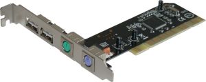 Carte PCI 2 ports USB/2 ports PS2