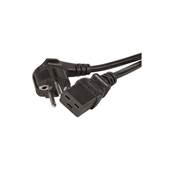 Cordon d'alimentation secteur 2 pôles + terre CEE7 / IEC C19 3 x 1.5mm² 3.00m