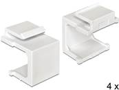 Capot Keystone, blanc, 4 unités