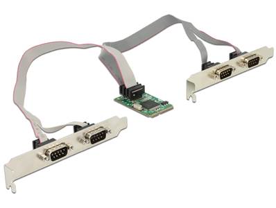 Module MiniPCIe E/S PCIe grande taille 4 x série RS-232