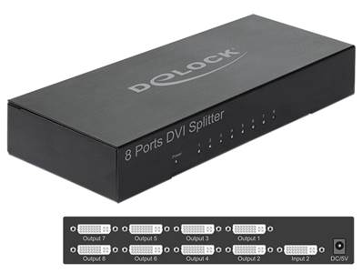 Répartiteur 8 ports DVI