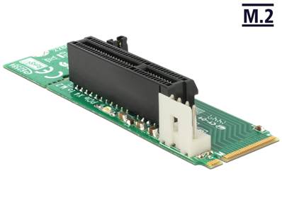 Adaptateur M.2 clé M mâle > Emplacement PCI Express x4