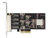 Carte PCI Express > 4 x Gigabit LAN