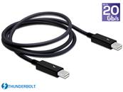 Câble Thunderbolt™ 2 mâle > Thunderbolt™ 2 mâle 1 m noir