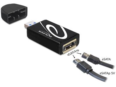 Adaptateur USB 3.0 à eSATAp