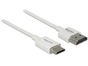 Câble HDMI haute vitesse avec Ethernet - HDMI-A mâle > HDMI Mini-C mâle 3D 4K 0,25 m Fin Haut de gam