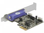 Carte PCI Express > 2 x Série RS-232 + 1 x Parallèle