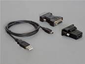 Adaptateur USB 2.0 > DVI / VGA / HDMI