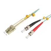 Fibre optique multimode OM3 50/125 duplex ST/LC 1.00m