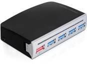 Hub USB 3.0 4 ports, Alimentation USB interne / externe 1 port