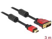 Câble High Speed HDMI – HDMI A mâle > DVI mâle 3 m