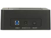 Station d'accueil double DD SATA > USB 3.0 avec fonction Clonage