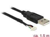 Câble de connexion USB 2.0 Type-A mâle > fiche de caméra 5 broches V5 1,5 m