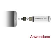 Adaptateur OTG USB Micro-B mâle pour USB type A mâle