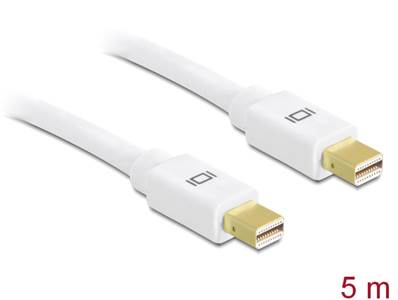 Câble Mini Displayport 1.2 mâle > Mini Displayport mâle 4K 5,0 m