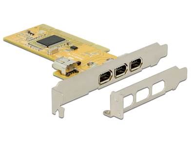 Carte PCI > 3 x externes + 1 x internes FireWire A