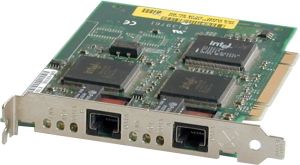 Carte réseau PCI INTEL PILA-8472 DUAL RJ4510/100 
