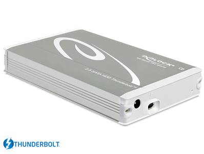 2.5" Boîtier externe SATA DD à Thunderbolt™ (jusqu'à  15 mm DD)