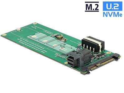 Convertisseur U.2 SFF-8639 / SFF-8643 NVMe > 1 x M.2 Touche M