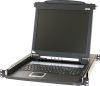 Tiroir 1U 19'' avec écran TFT 17'', noir, clavier QWERTY 104 touches, touchpad