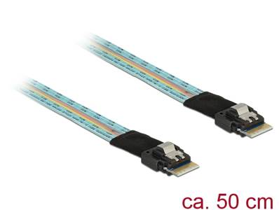 Cable Slim SAS SFF-8654 4i > Slim SAS SFF-8654 4i 50 cm