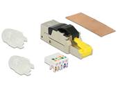 Fiche d'assemblage RJ45 Cat.8 métallique