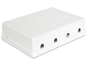 Boitier Keystone 4 ports de surface