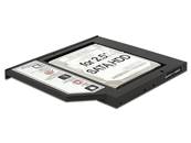 Cadre mince d'installation SATA 5.25" (10 mm) pour 1 x 2.5" SATA HDD jusqu'à 9,5 mm