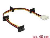 Câble Alimentation Molex à 4 broches mâle > 4 x SATA à 15 broches femelle 40 cm