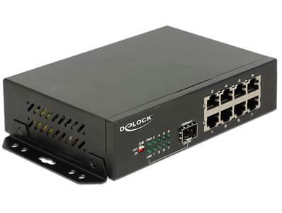 Commutateur Gigabit Ethernet 8 ports + 1 SFP