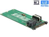 Convertisseur U.2 SFF-8639 / SFF-8643 NVMe > 1 x M.2 Touche M