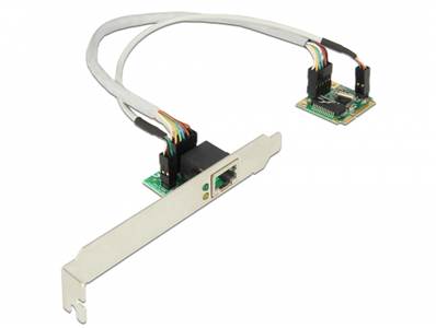 Mini PCIe I/O PCIe half size 1 x Gigabit LAN