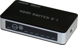 Switch  HDMI 5 ports avec télécommande