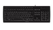 Cherry STREAM 3.0 - Clavier 105 touches + 6 touches multimédia - USB noir
AZERTY BELGE