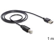 Câble EASY-USB 2.0 Type-A mâle > USB 2.0 Type-B mâle 1 m noir