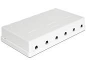 Boitier Keystone 6 ports de surface