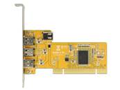 Carte PCI > 3 x externes + 1 x internes FireWire A