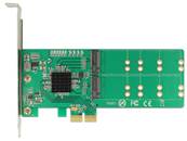 Carte PCI Express > 4 x interne M.2 Key B - Facteur de forme à profil bas