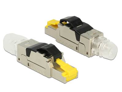 Fiche d'assemblage RJ45 Cat.8 métallique